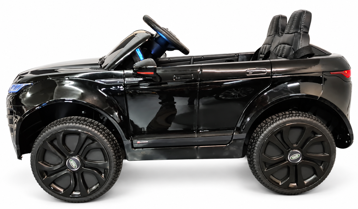Voiture électrique enfant 12V Range Rover Evoque 4x4 noir avec télécommande parentale