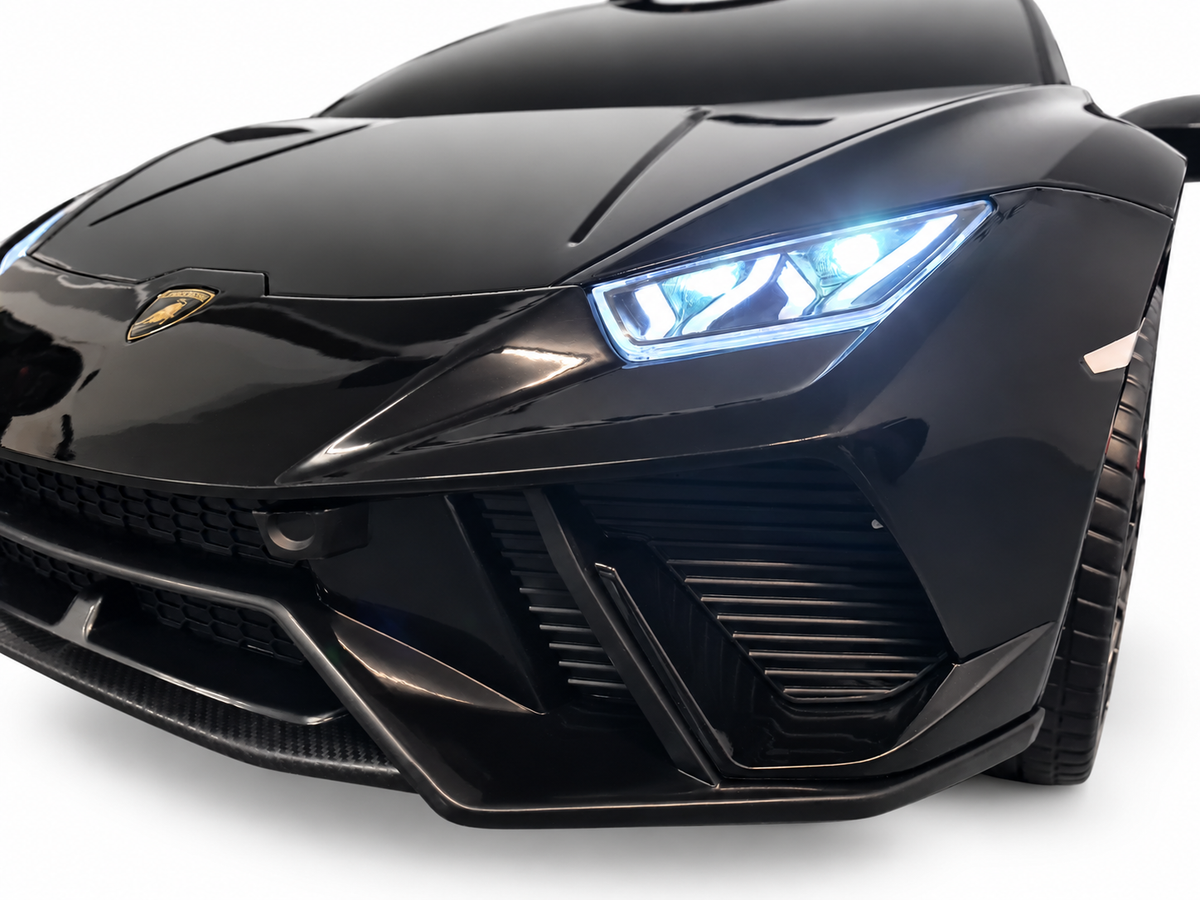 Voiture électrique enfant 12V Lamborghini Huracan noir métallisé avec télécommande parentale