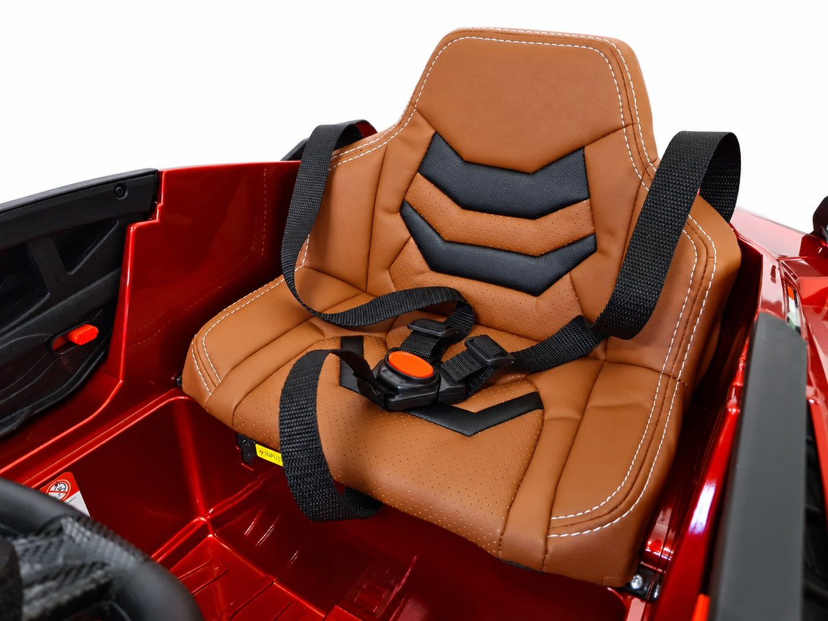 Voiture électrique enfant 12V Lamborghini Sian rouge avec télécommande parentale