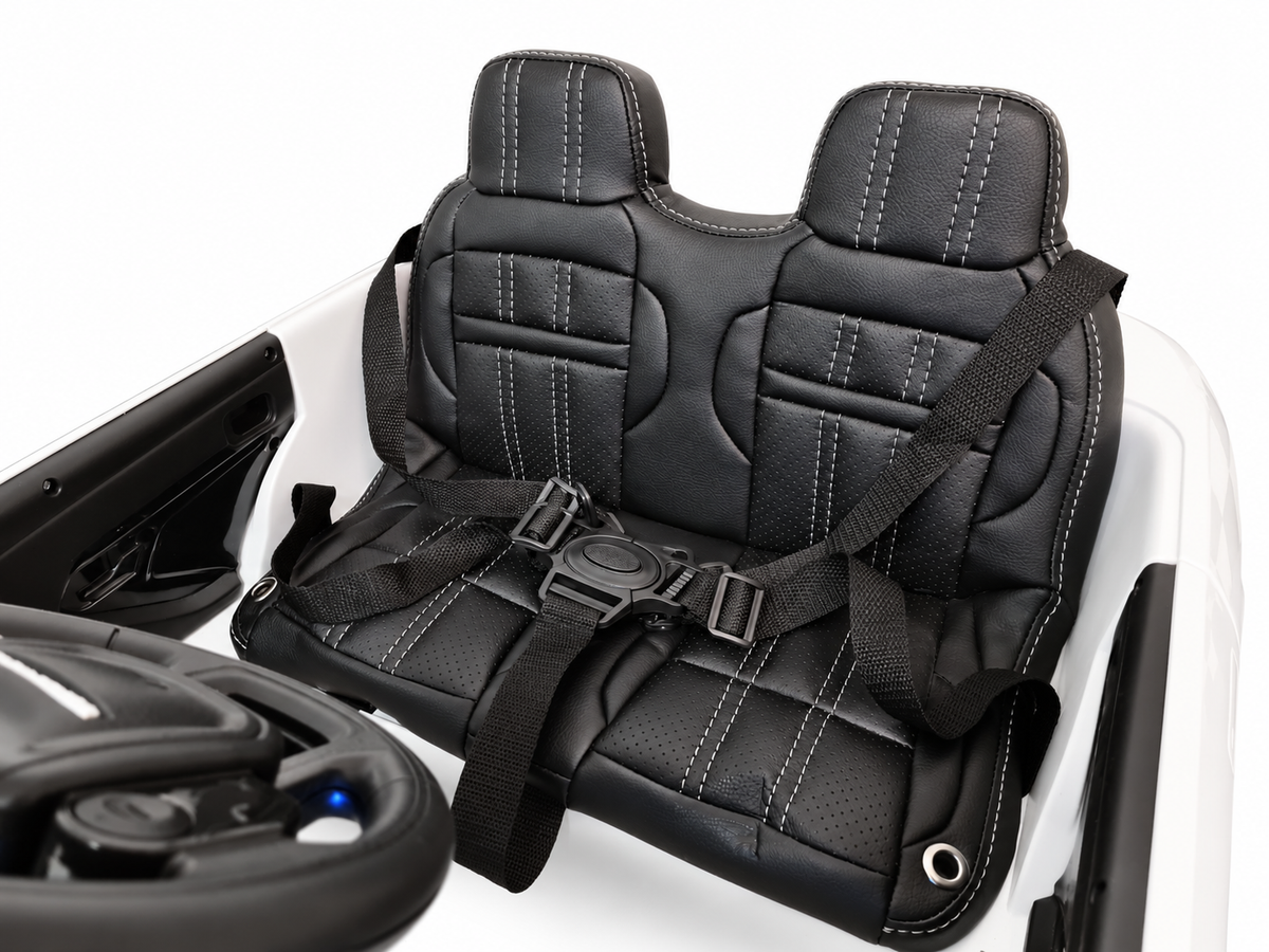 Voiture électrique enfant 12V Range Rover Evoque blanc avec télécommande parentale