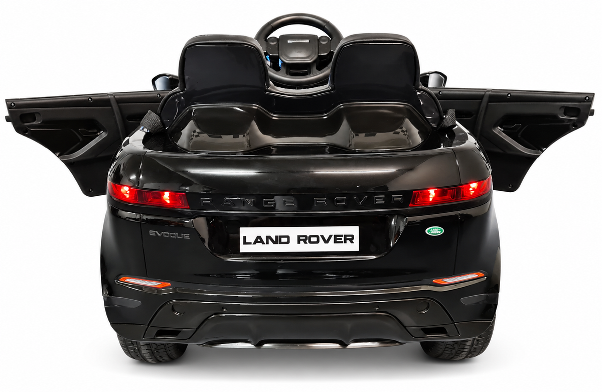 Voiture électrique enfant 12V Range Rover Evoque 4x4 noir avec télécommande parentale