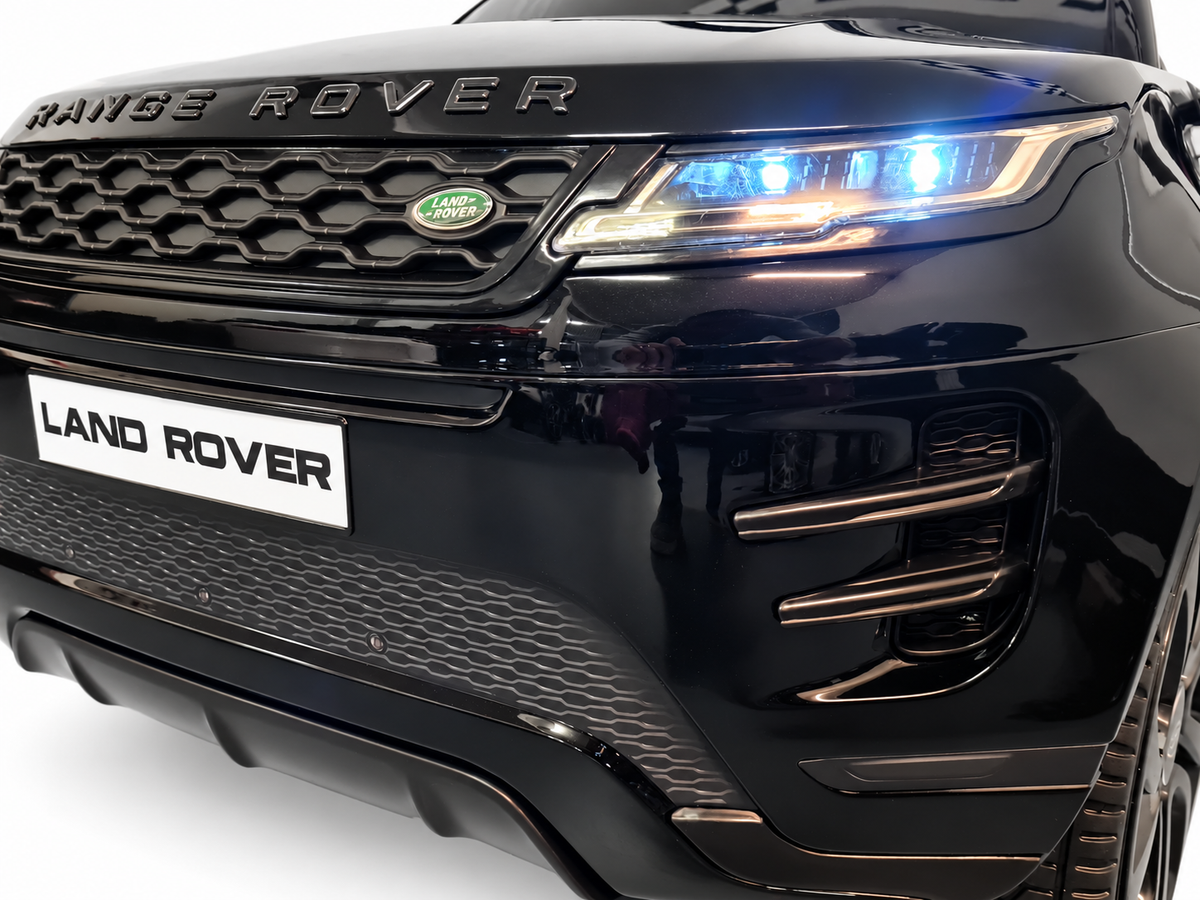 Voiture électrique enfant 12V Range Rover Evoque 4x4 noir avec télécommande parentale