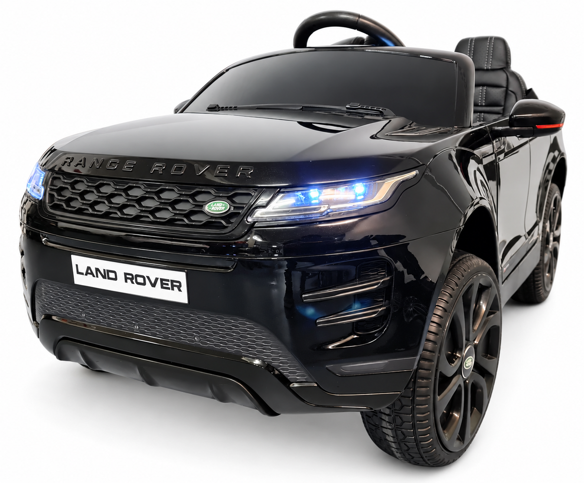 Voiture électrique enfant 12V Range Rover Evoque 4x4 noir avec télécommande parentale