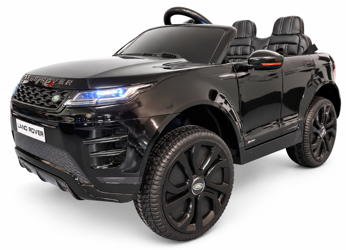 Voiture électrique enfant 12V Range Rover Evoque 4x4 noir avec télécommande parentale